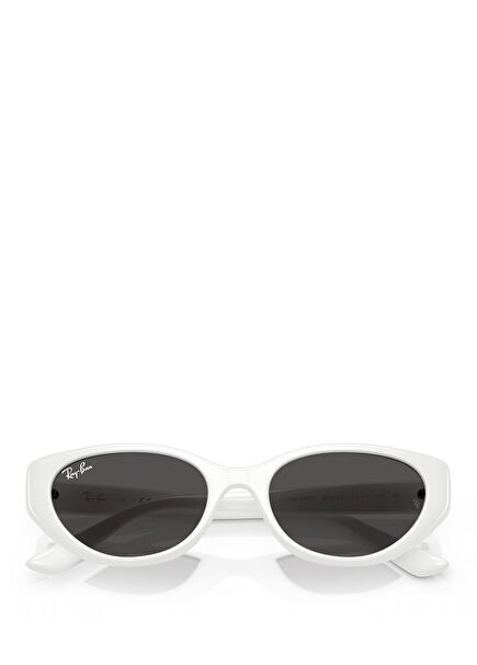 White Unisex Sunglasses